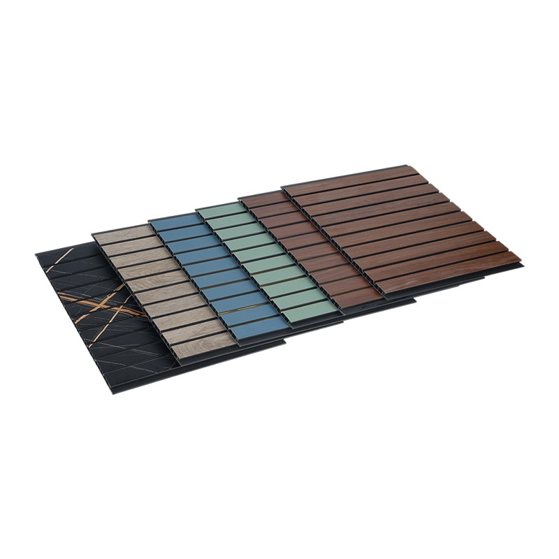 Sisustus uritettu PVC Great Wall Panel Olohuoneen seinäverhous